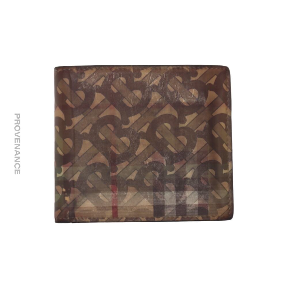๐ด Burberry Bifold Wallet - Hologram TB Monogram Check